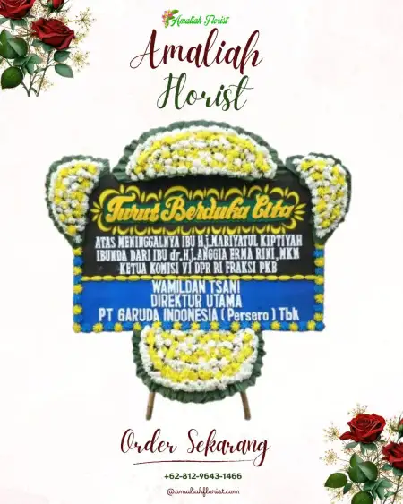 Papan Bunga Duka pangatikan